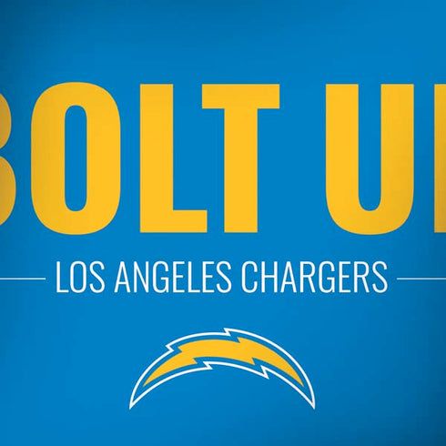 NFL Los Angeles Chargers Team Motto Dell Alienware Skin